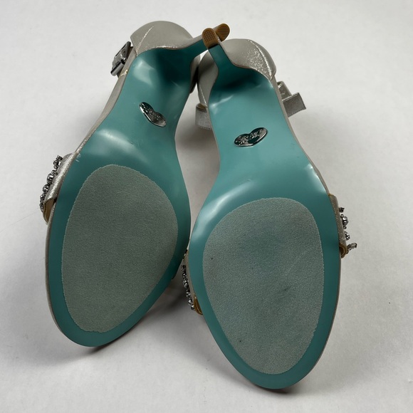 Betsey Johnson GINA Women's Stiletto Heels - Silver - Picture 8 of 16